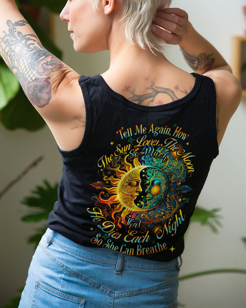THE SUN LOVES THE MOON ALL OVER PRINT - TYQY1110233