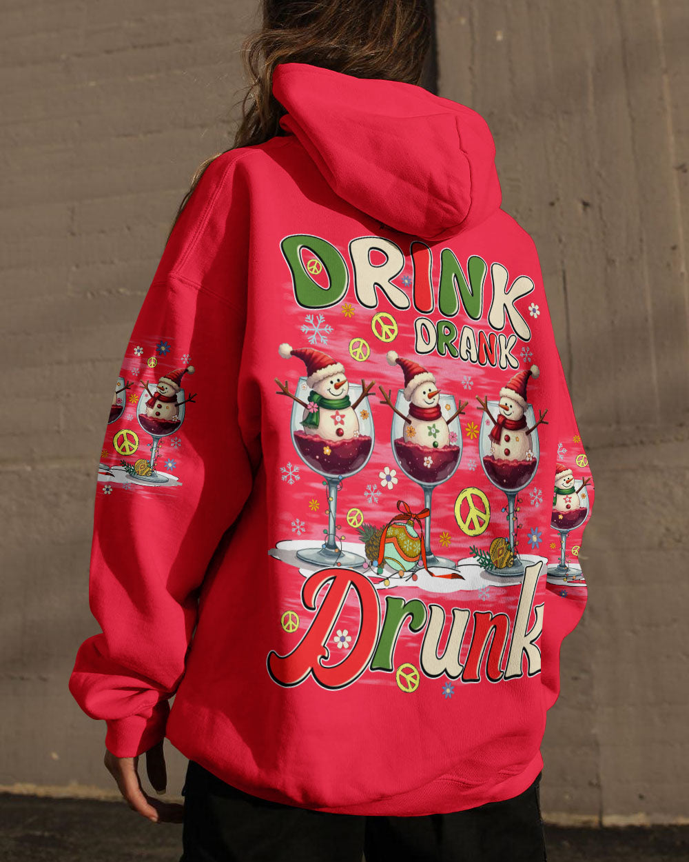 DRINK DRANK DRUNK CHRISTMAS ALL OVER PRINT - TYQY1111244