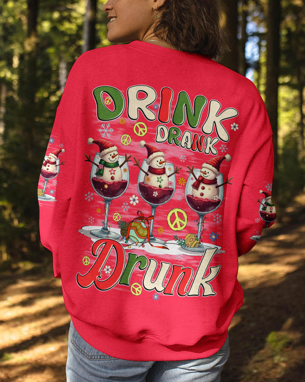 DRINK DRANK DRUNK CHRISTMAS ALL OVER PRINT - TYQY1111244