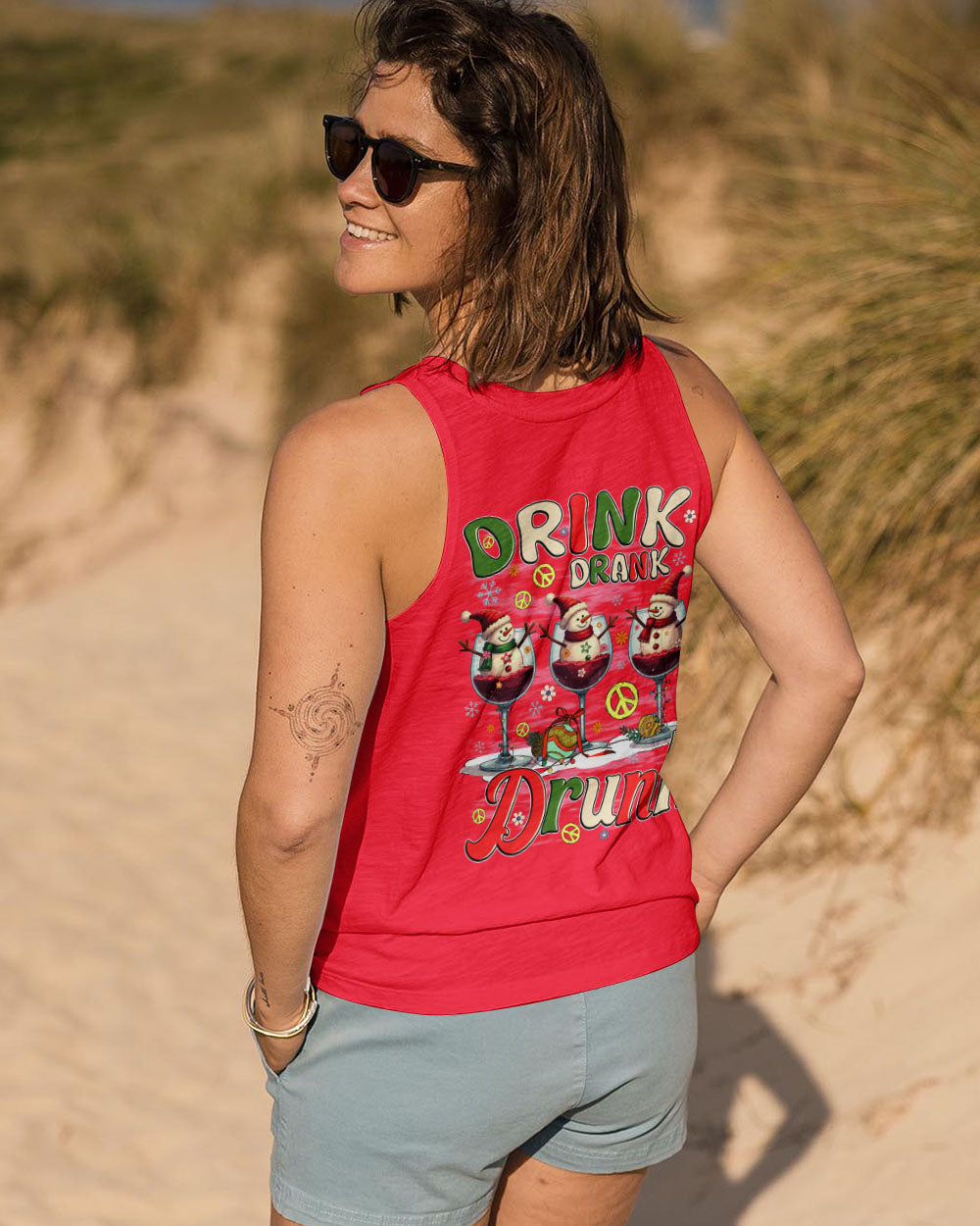 DRINK DRANK DRUNK CHRISTMAS ALL OVER PRINT - TYQY1111244