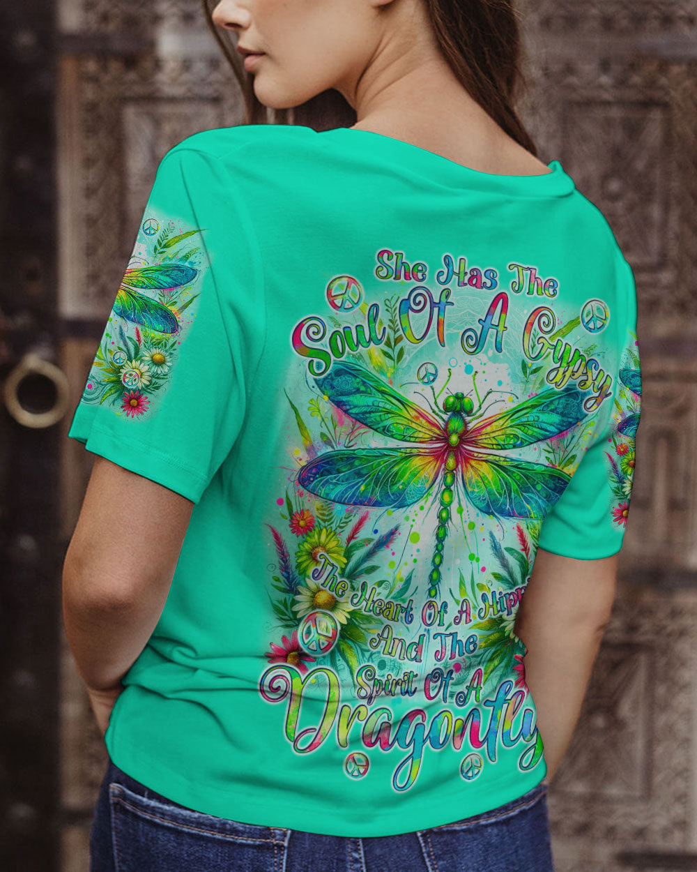 SPIRIT OF A DRAGONFLY ALL OVER PRINT - TYQY1112234