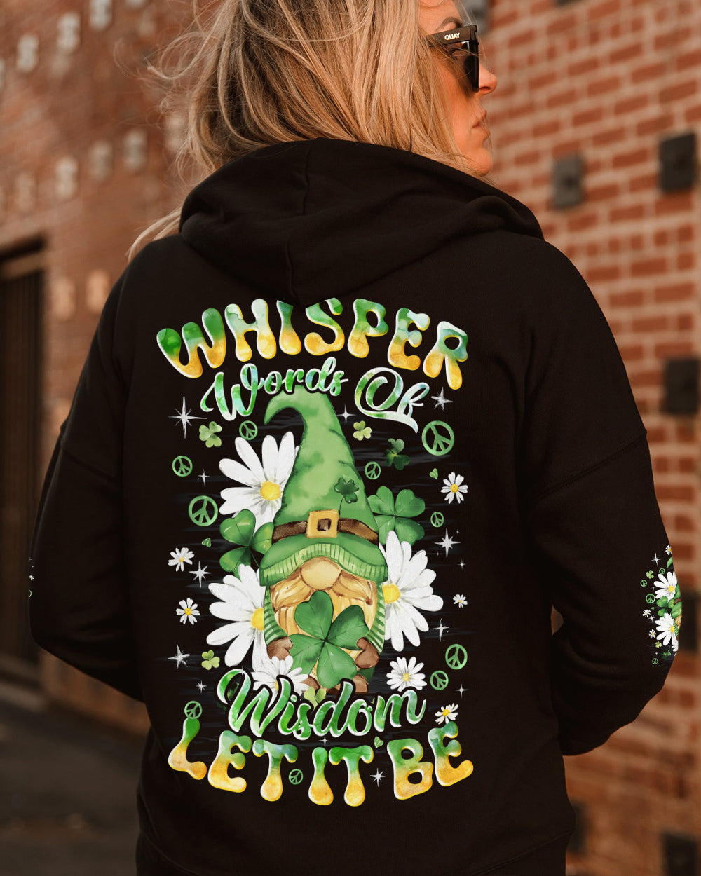 WHISPER WORDS OF WISDOM LET IT BE GNOME PATRICK'S DAY ALL OVER PRINT - TYQY1201262