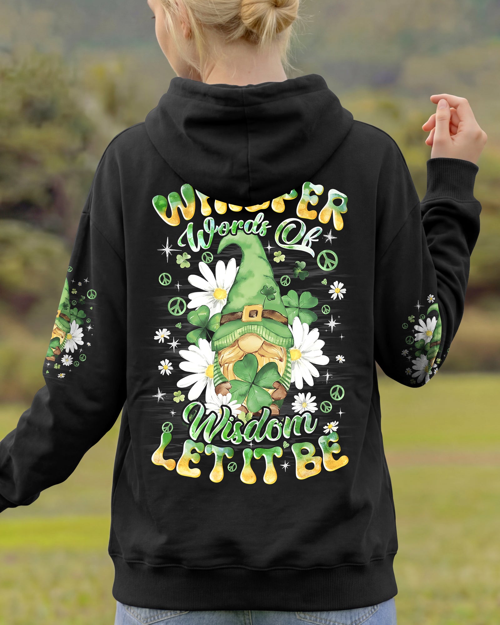 WHISPER WORDS OF WISDOM LET IT BE GNOME PATRICK'S DAY ALL OVER PRINT - TYQY1201262