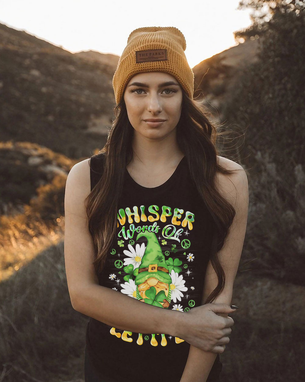 WHISPER WORDS OF WISDOM LET IT BE GNOME PATRICK'S DAY ALL OVER PRINT - TYQY1201262