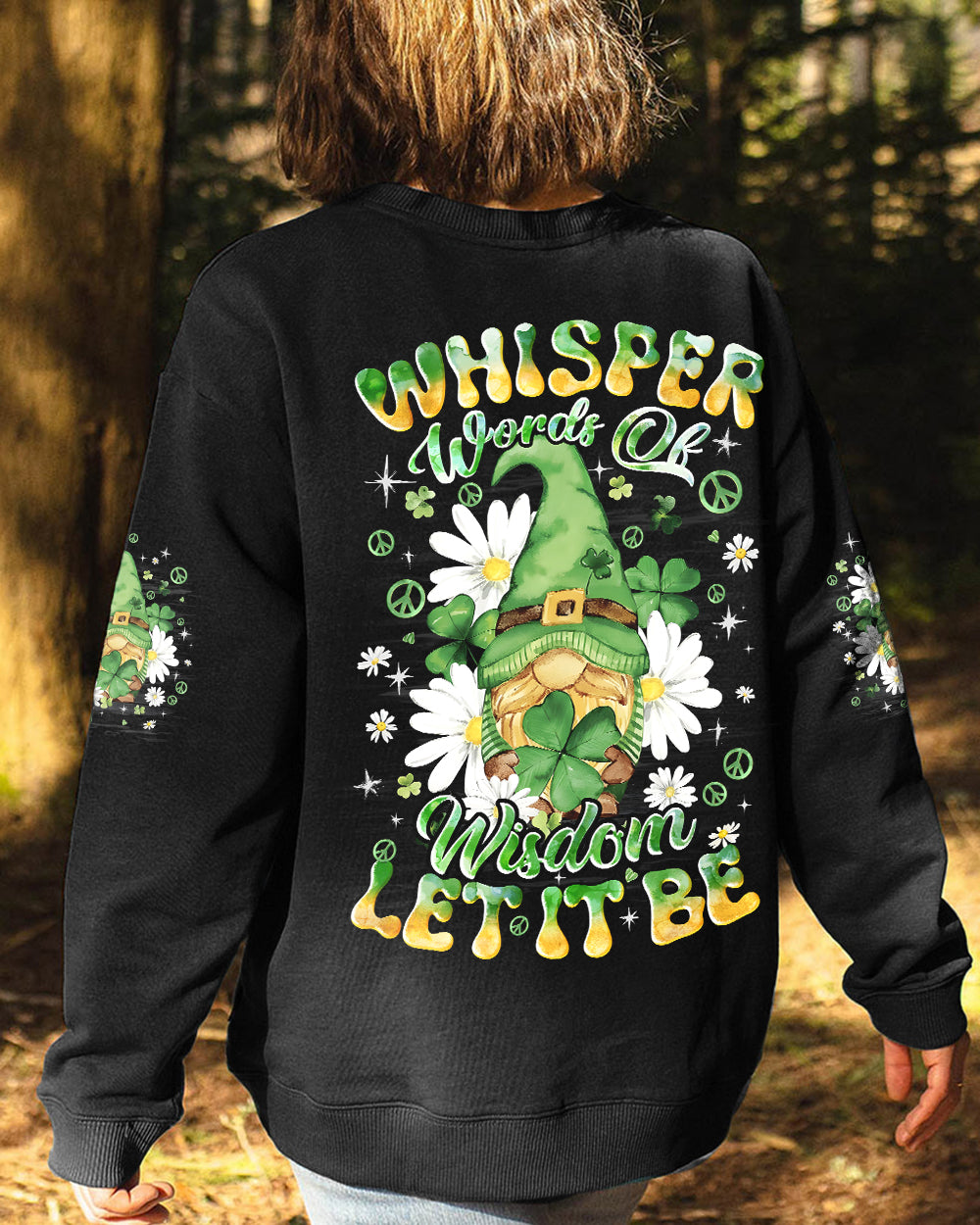 WHISPER WORDS OF WISDOM LET IT BE GNOME PATRICK'S DAY ALL OVER PRINT - TYQY1201262