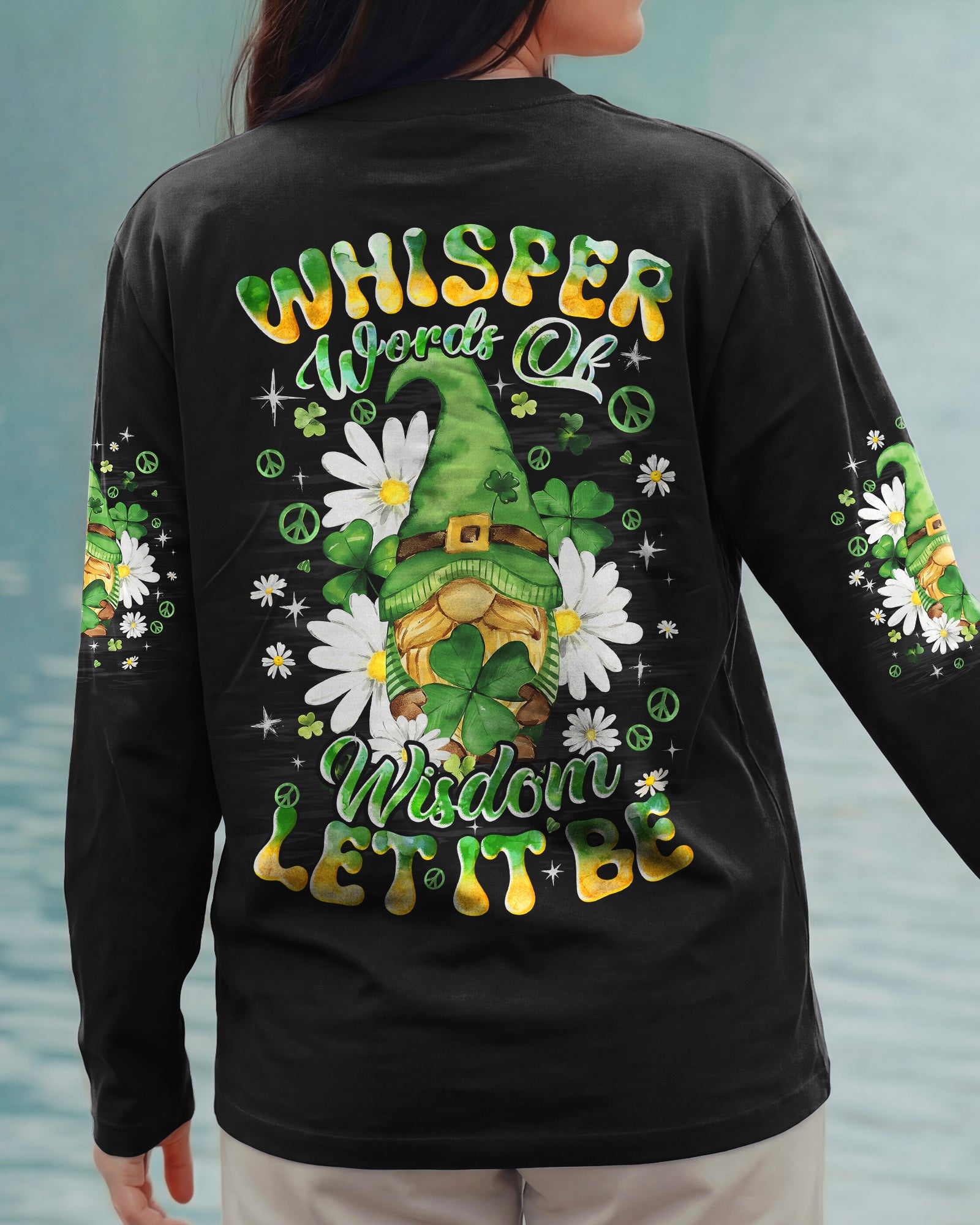 WHISPER WORDS OF WISDOM LET IT BE GNOME PATRICK'S DAY ALL OVER PRINT - TYQY1201262