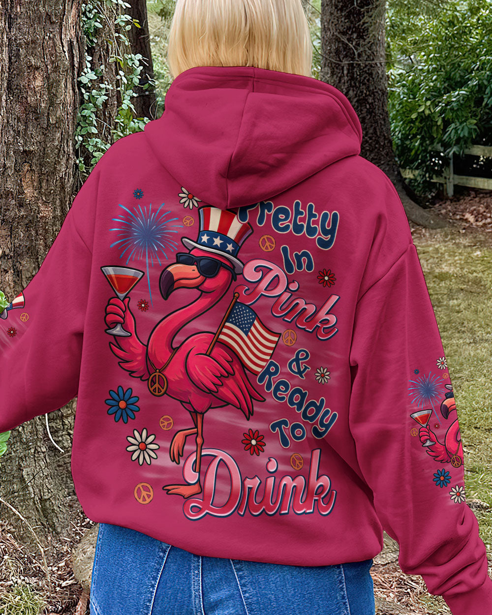 PRETTY IN PINK ALL OVER PRINT - TYQY1205252