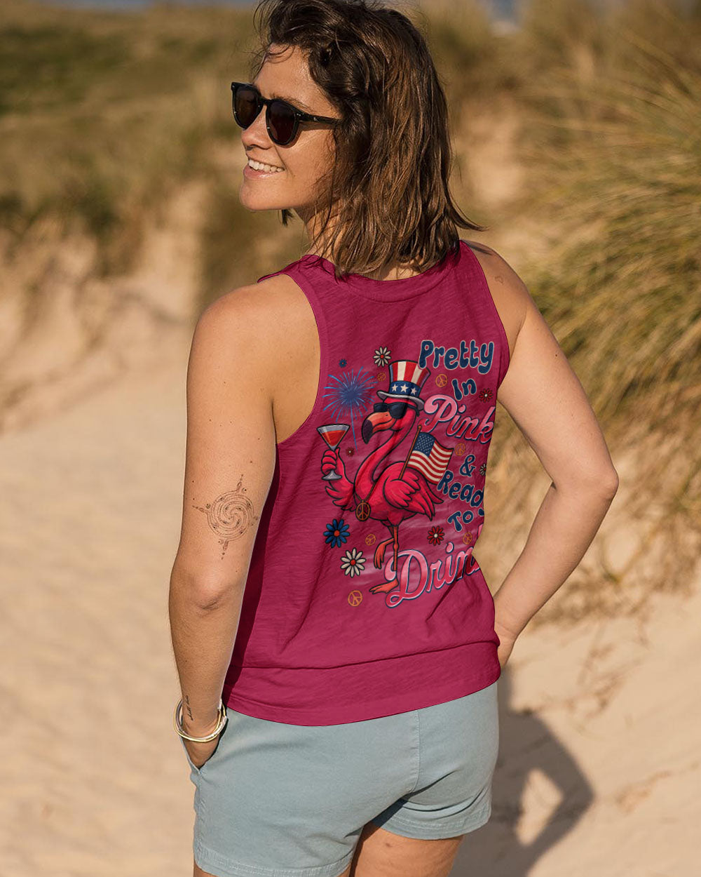 PRETTY IN PINK ALL OVER PRINT - TYQY1205252