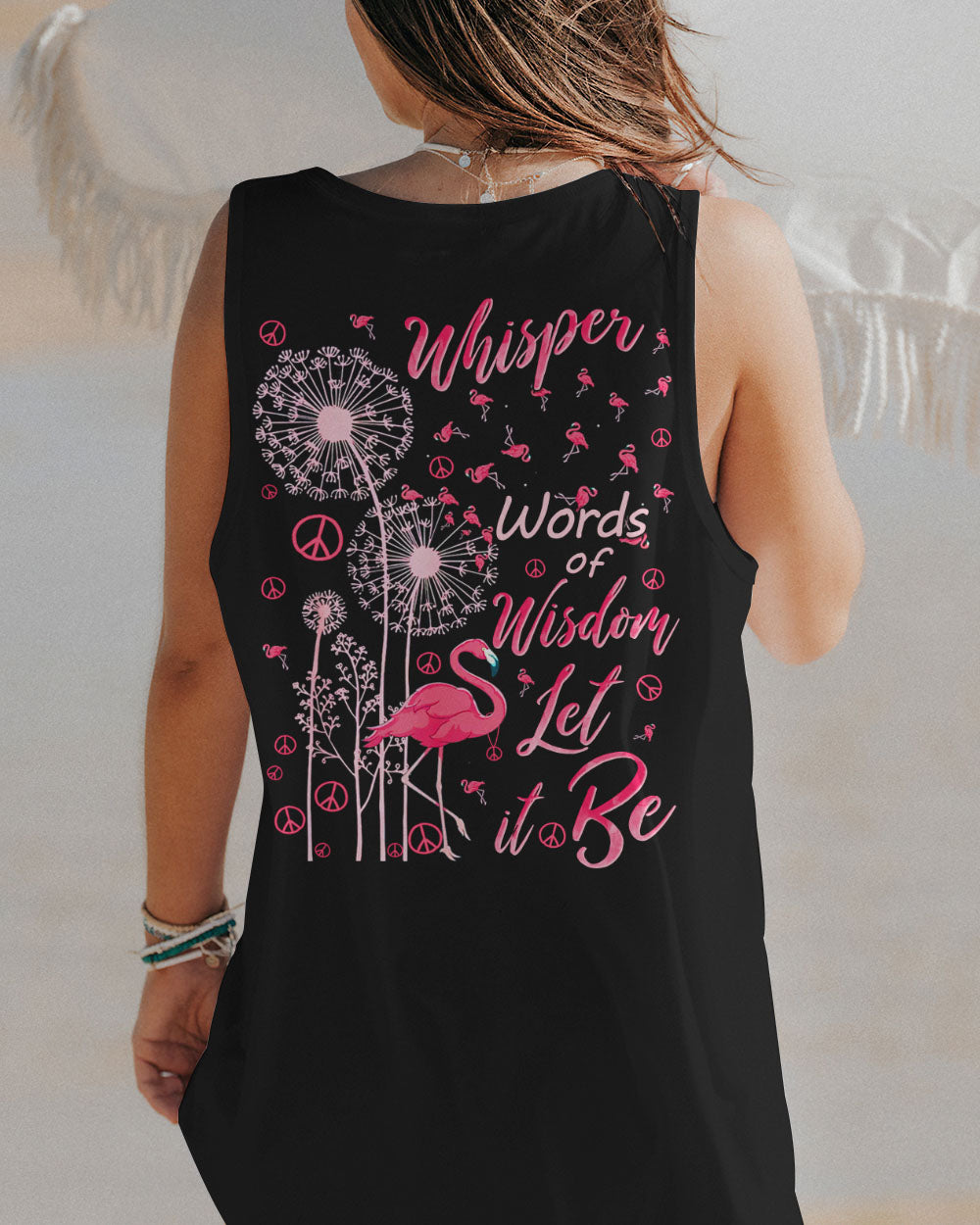 WHISPER WORDS OF WISDOM FLAMINGO ALL OVER PRINT - TYQY1207241