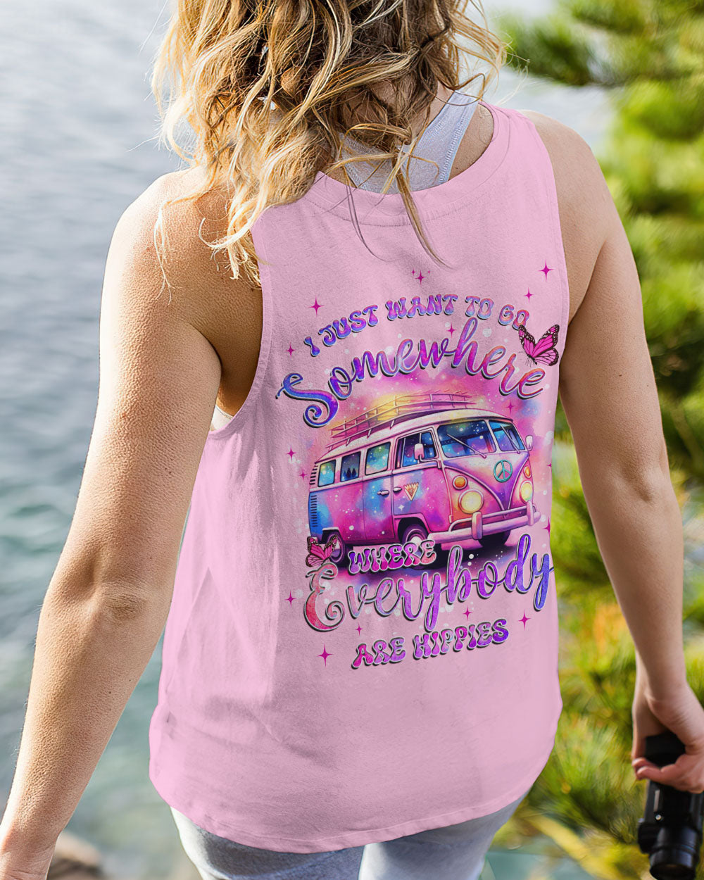 EVERYBODY ARE HIPPIES ALL OVER PRINT - TYQY1209232