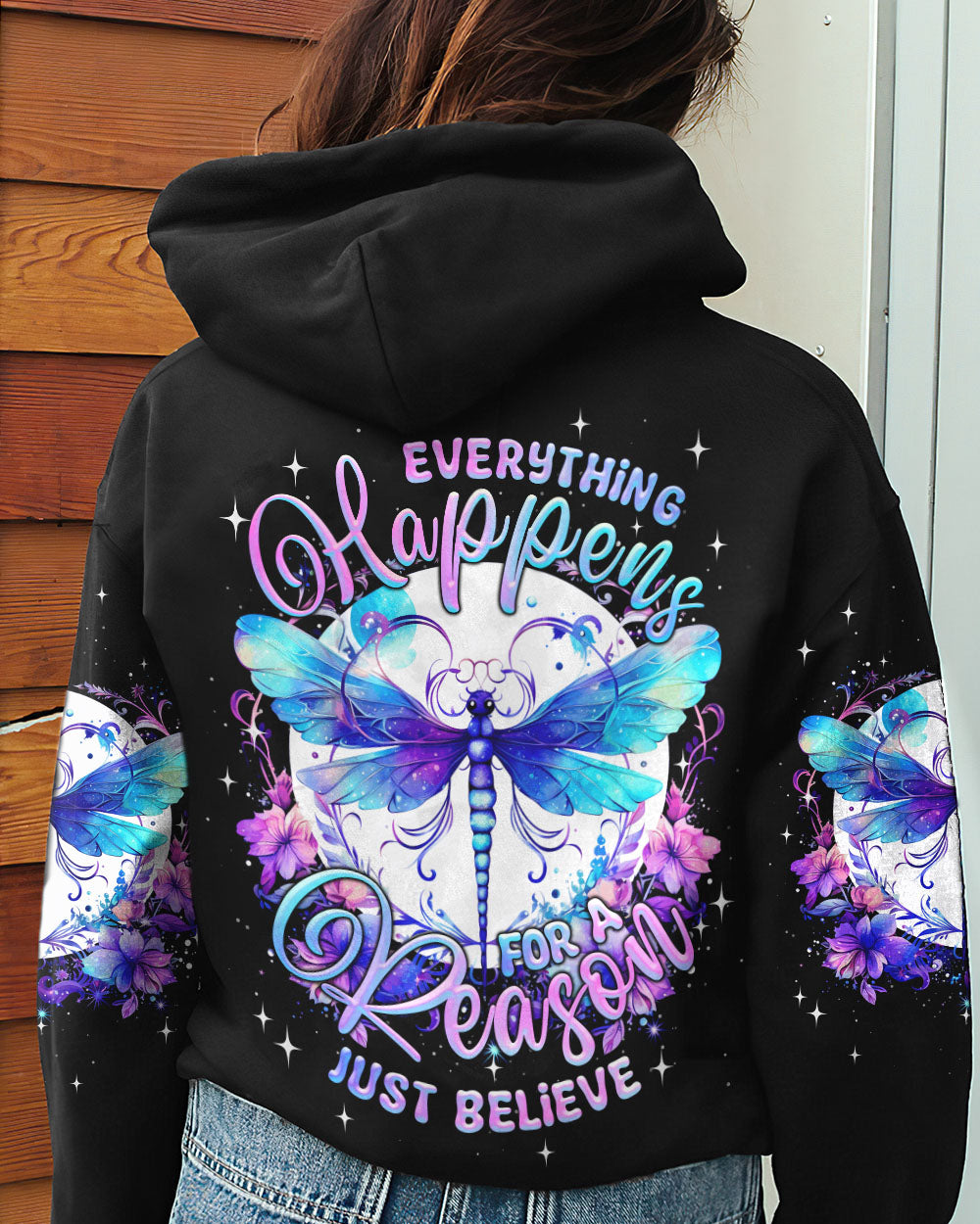 JUST BELIEVE DRAGONFLY ALL OVER PRINT - TYQY1209233