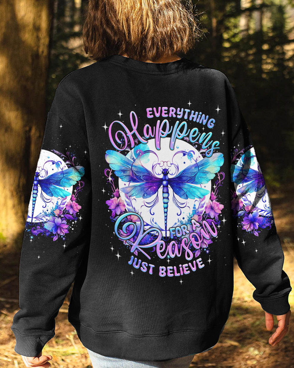 JUST BELIEVE DRAGONFLY ALL OVER PRINT - TYQY1209233