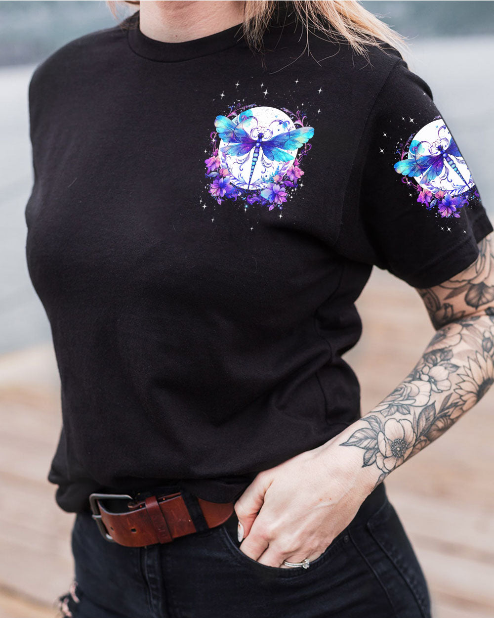 JUST BELIEVE DRAGONFLY ALL OVER PRINT - TYQY1209233