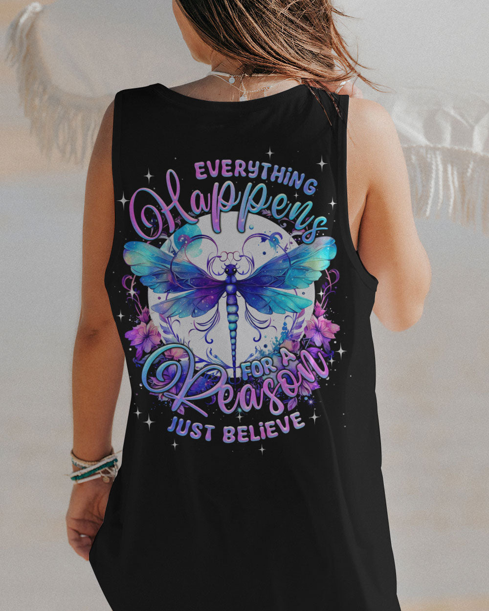JUST BELIEVE DRAGONFLY ALL OVER PRINT - TYQY1209233