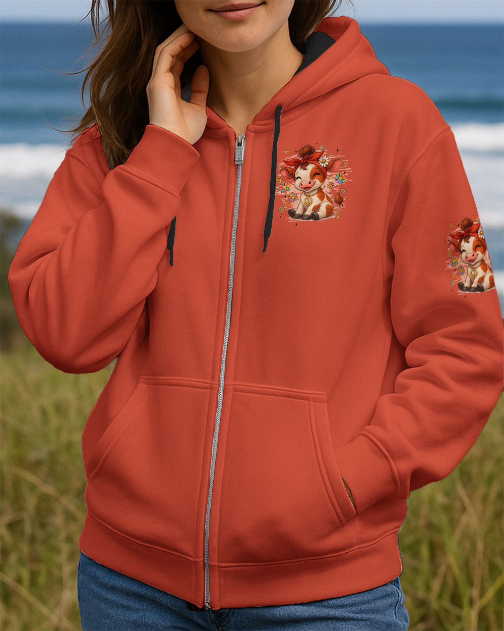 I MAY NOT BE WONDER WOMAN COW ALL OVER PRINT - TYQY1209253