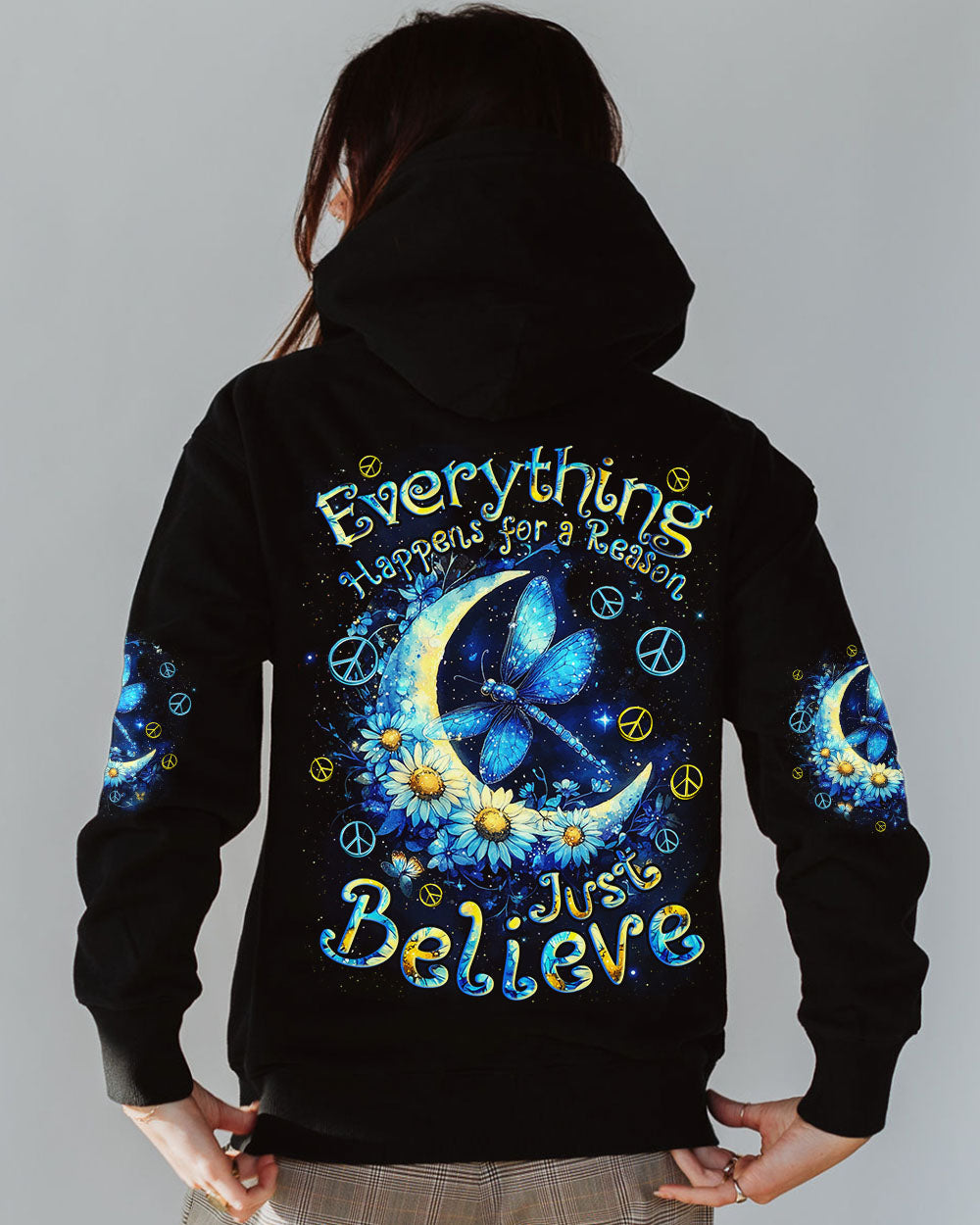 JUST BELIEVE DRAGONFLY ALL OVER PRINT - TYQY1212243