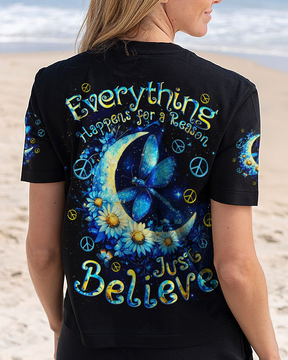 JUST BELIEVE DRAGONFLY ALL OVER PRINT - TYQY1212243