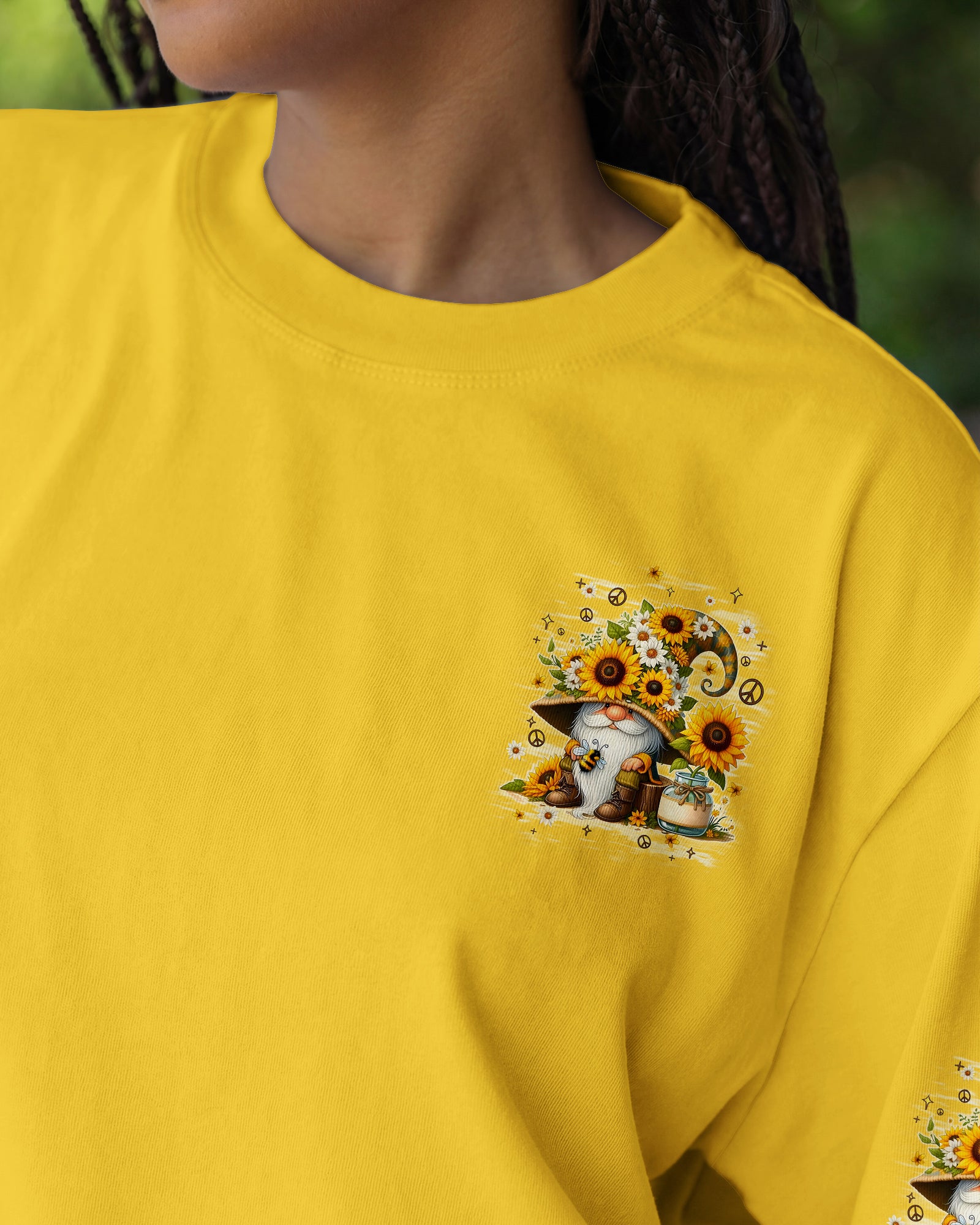 WHISPER WORDS OF WISDOM LET IT BEE GNOME ALL OVER PRINT - TYQY1301262