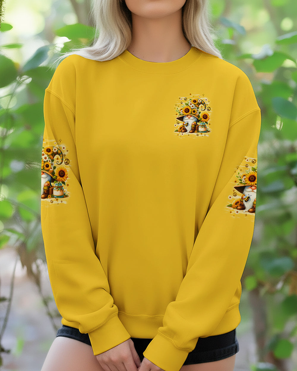 WHISPER WORDS OF WISDOM LET IT BEE GNOME ALL OVER PRINT - TYQY1301262