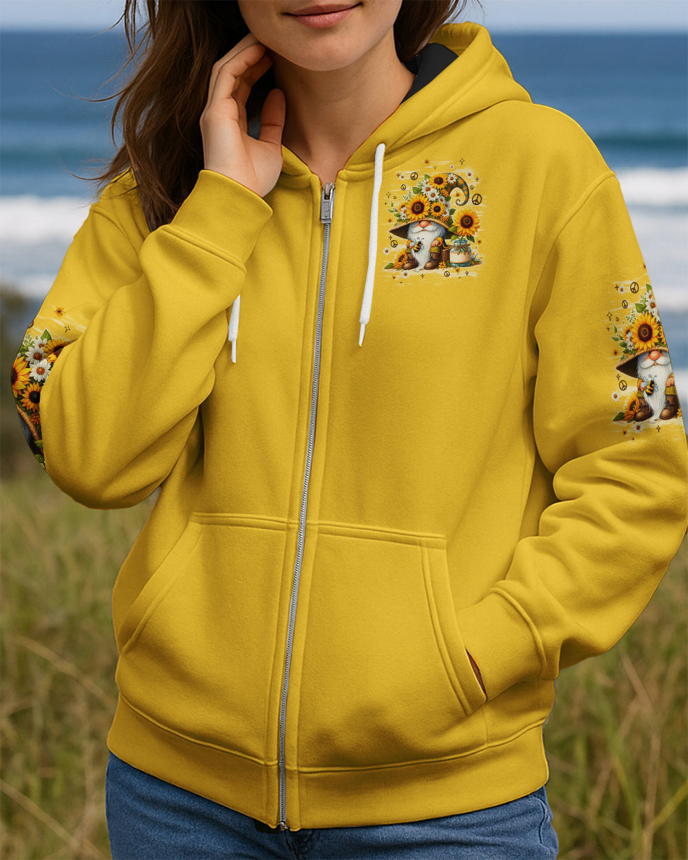 WHISPER WORDS OF WISDOM LET IT BEE GNOME ALL OVER PRINT - TYQY1301262