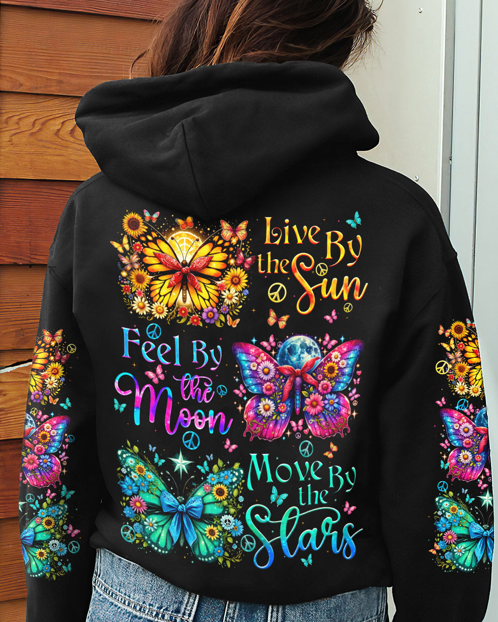 LIVE BY THE SUN BUTTERFLIES ALL OVER PRINT - TYQY1306244