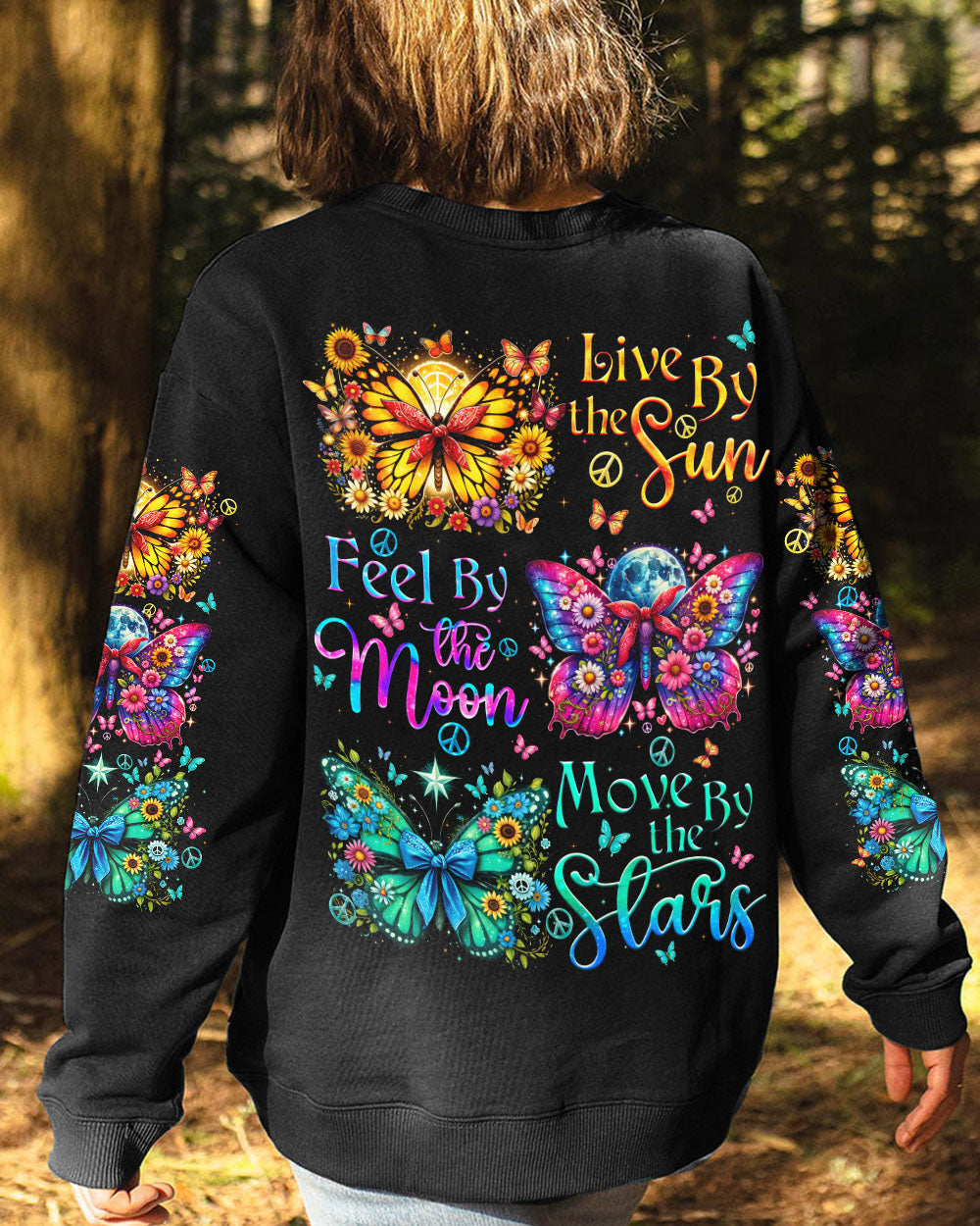 LIVE BY THE SUN BUTTERFLIES ALL OVER PRINT - TYQY1306244