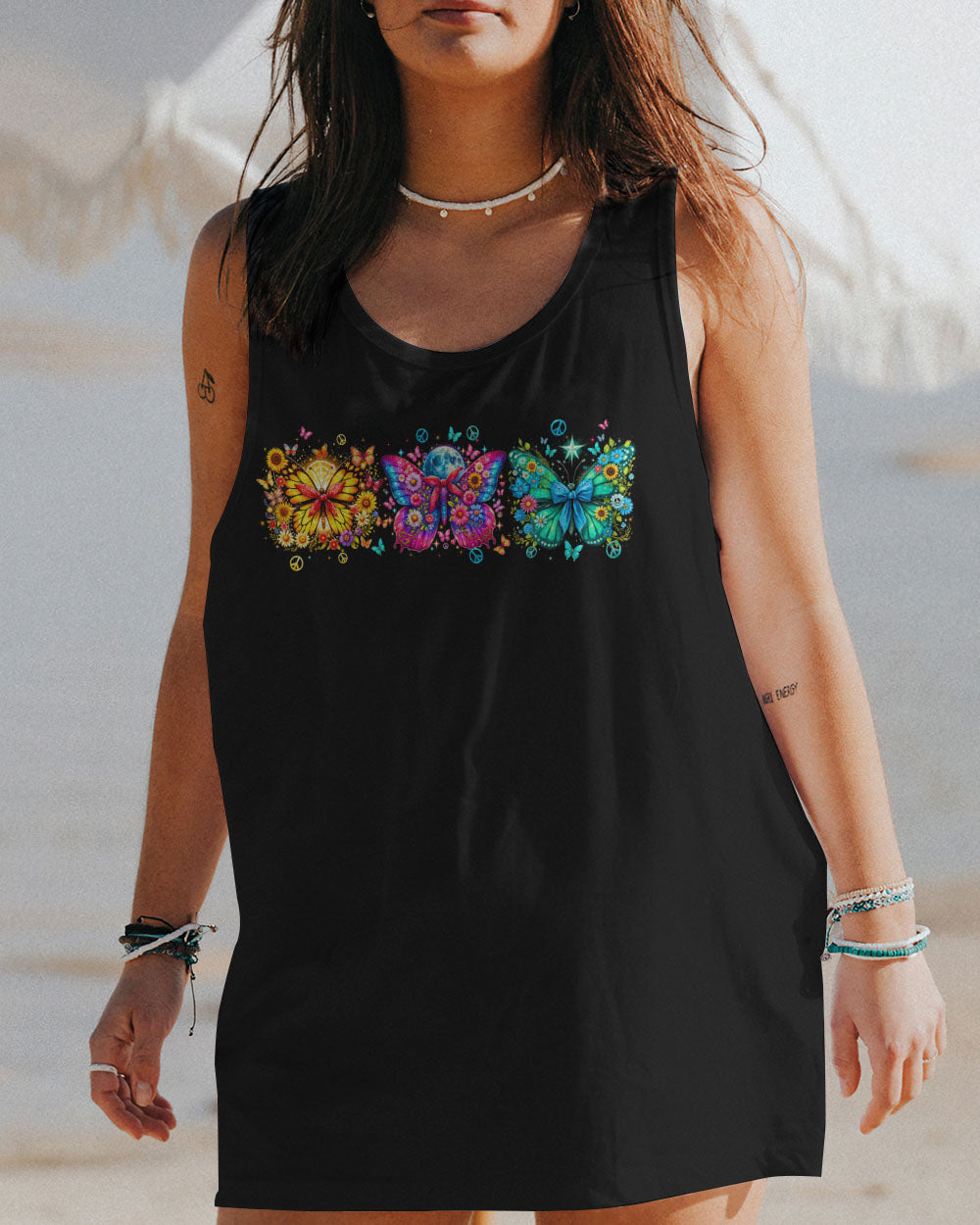 LIVE BY THE SUN BUTTERFLIES ALL OVER PRINT - TYQY1306244