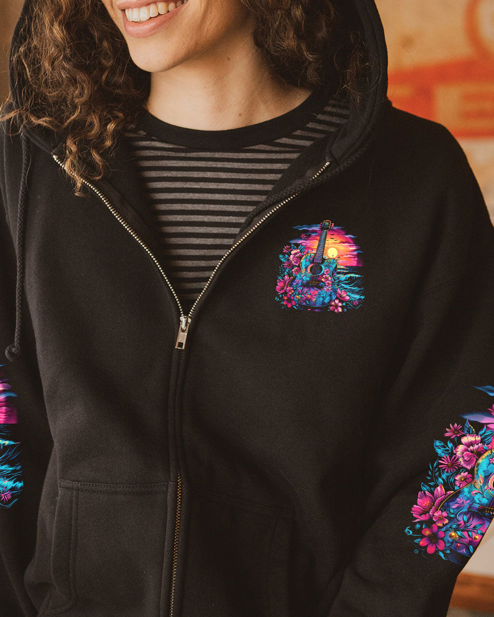 FIND ME WHERE THE MUSIC MEETS THE OCEAN ALL OVER PRINT - TYQY1312242