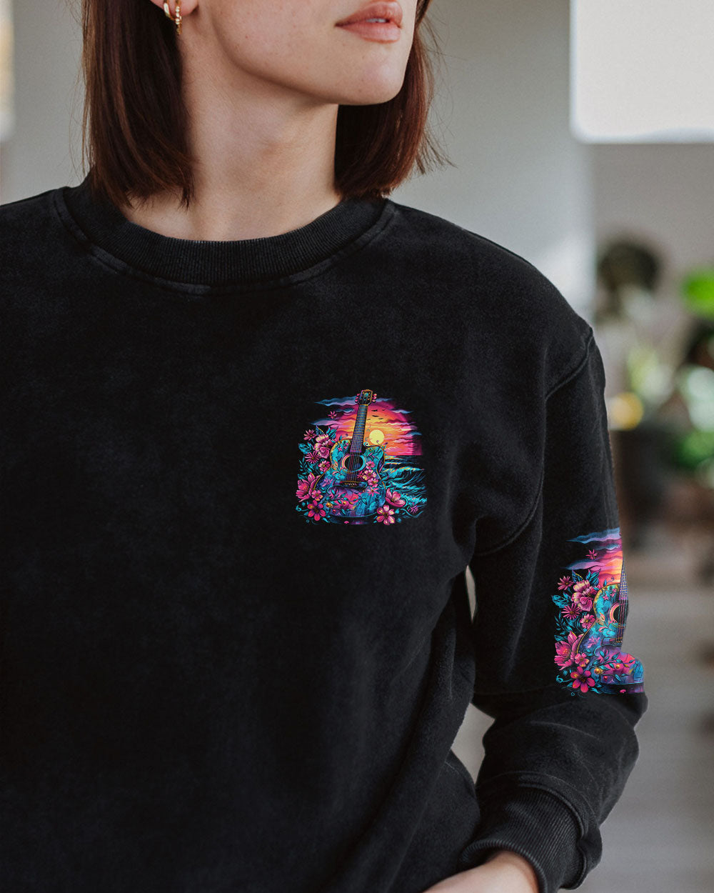 FIND ME WHERE THE MUSIC MEETS THE OCEAN ALL OVER PRINT - TYQY1312242