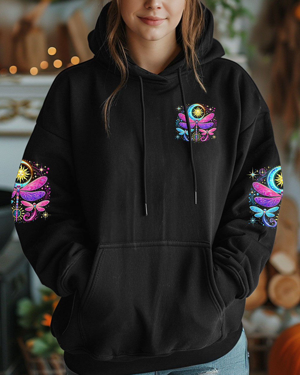 JUST BREATHE DRAGONFLY ALL OVER PRINT - TYQY1403252
