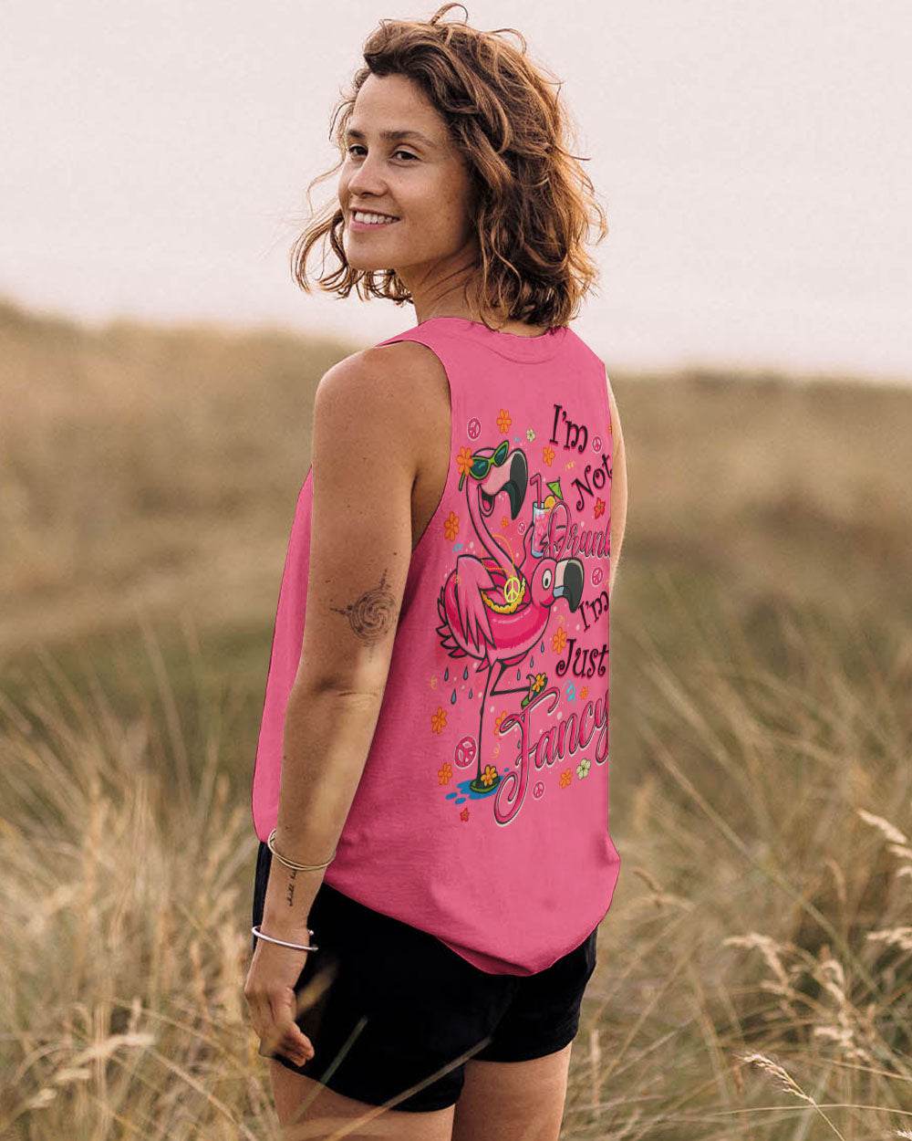 I'M JUST FANCY FLAMINGO ALL OVER PRINT - TYQY1404252