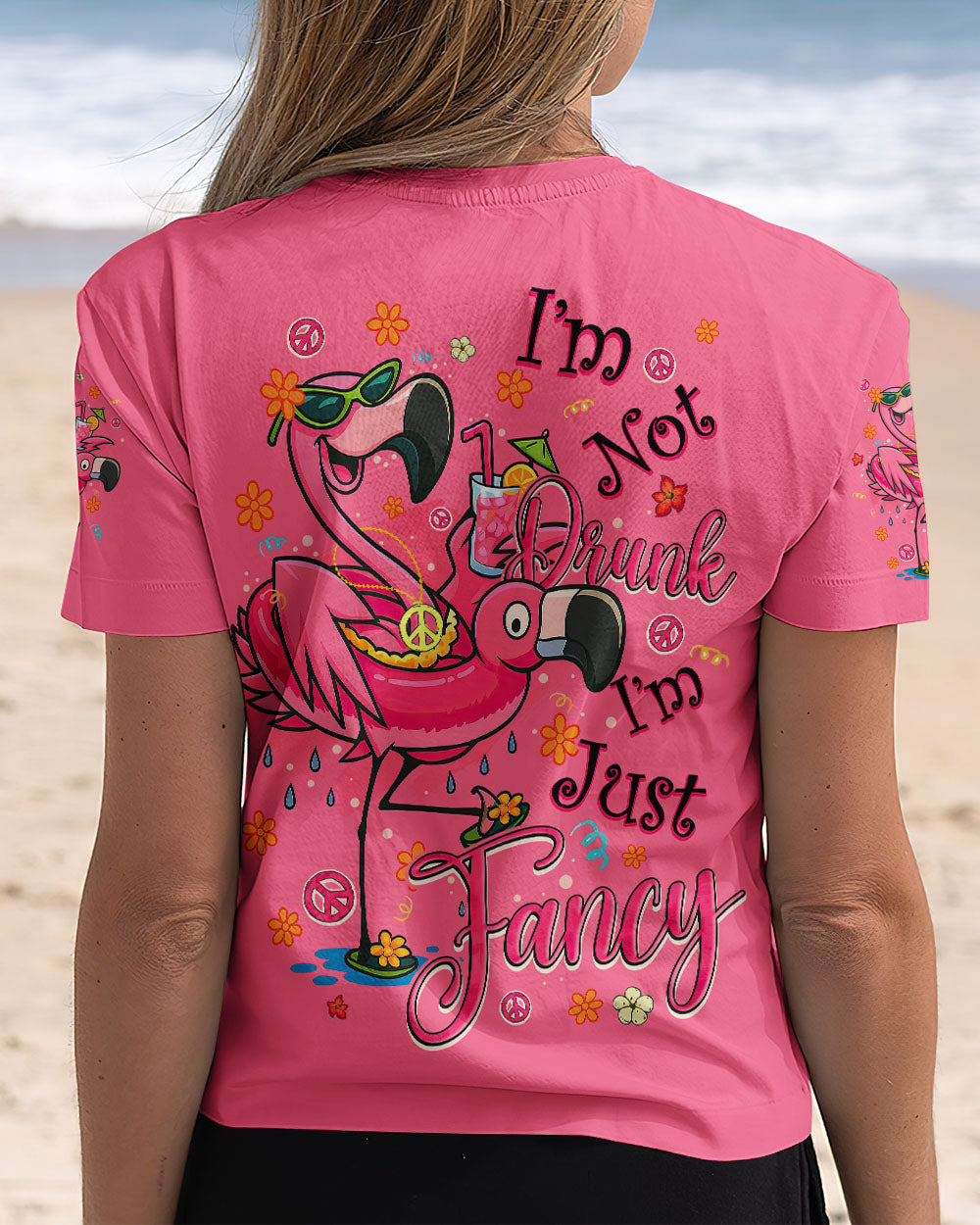 I'M JUST FANCY FLAMINGO ALL OVER PRINT - TYQY1404252