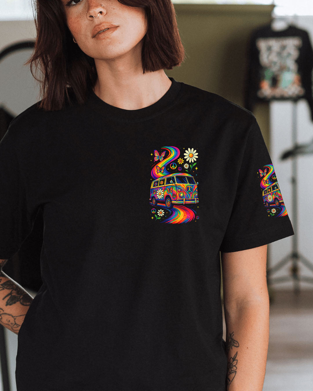 RUNNING AGAINST THE WIND ALL OVER PRINT - TYQY1407251