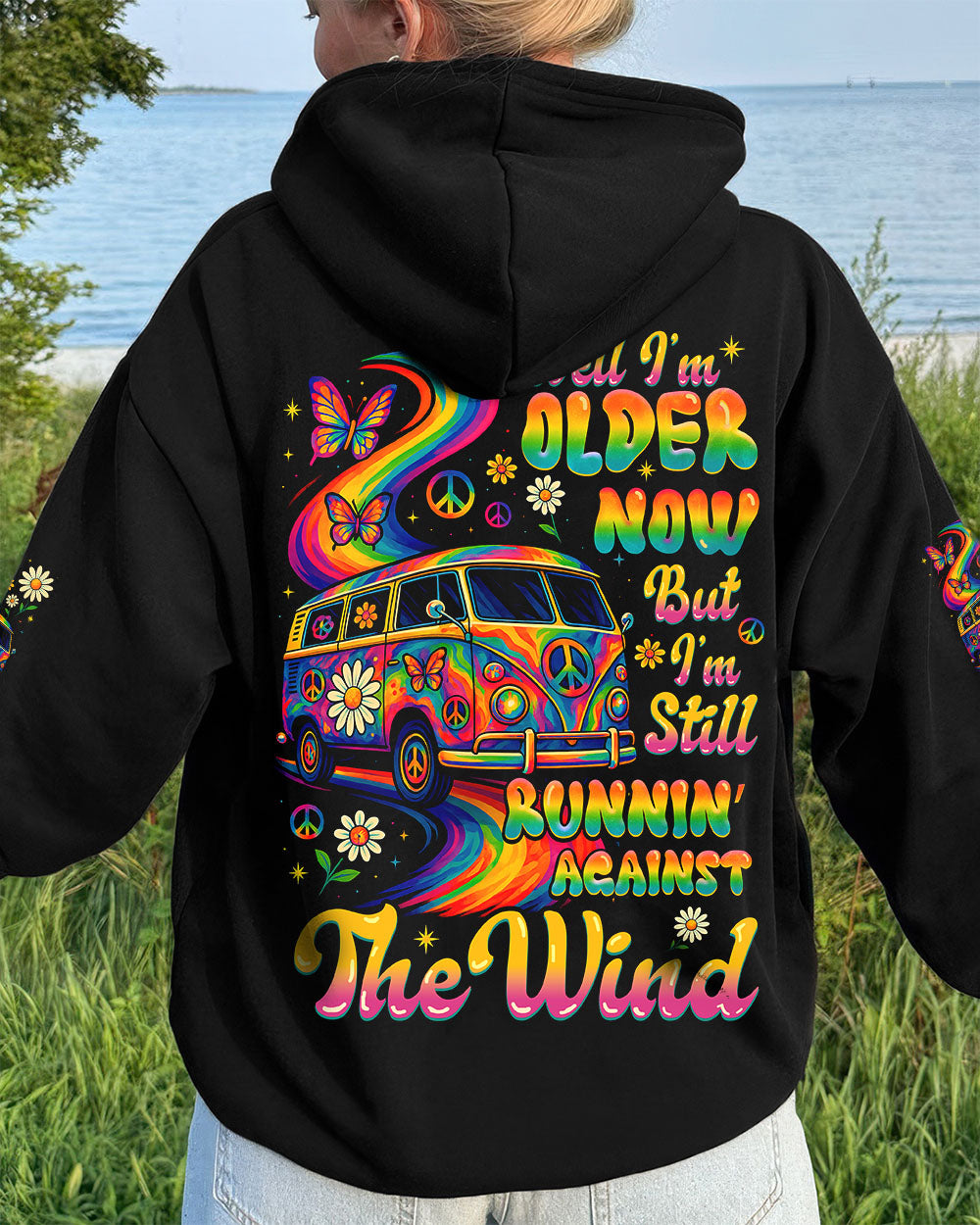 RUNNING AGAINST THE WIND ALL OVER PRINT - TYQY1407251