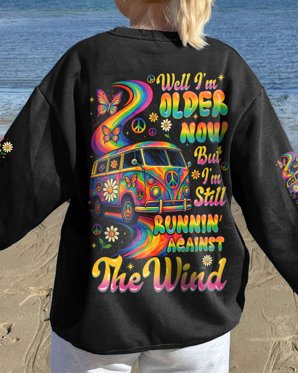 RUNNING AGAINST THE WIND ALL OVER PRINT - TYQY1407251