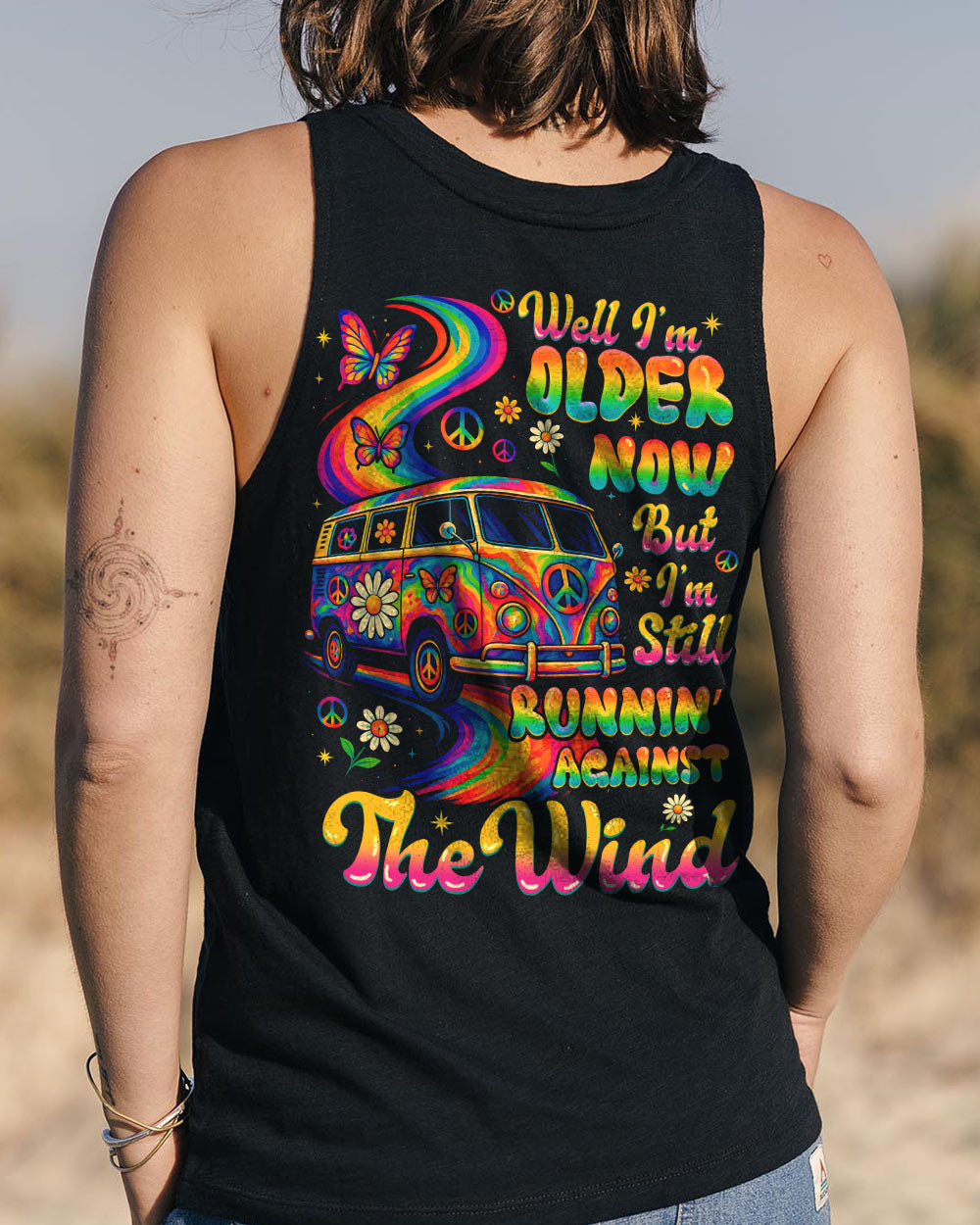 RUNNING AGAINST THE WIND ALL OVER PRINT - TYQY1407251
