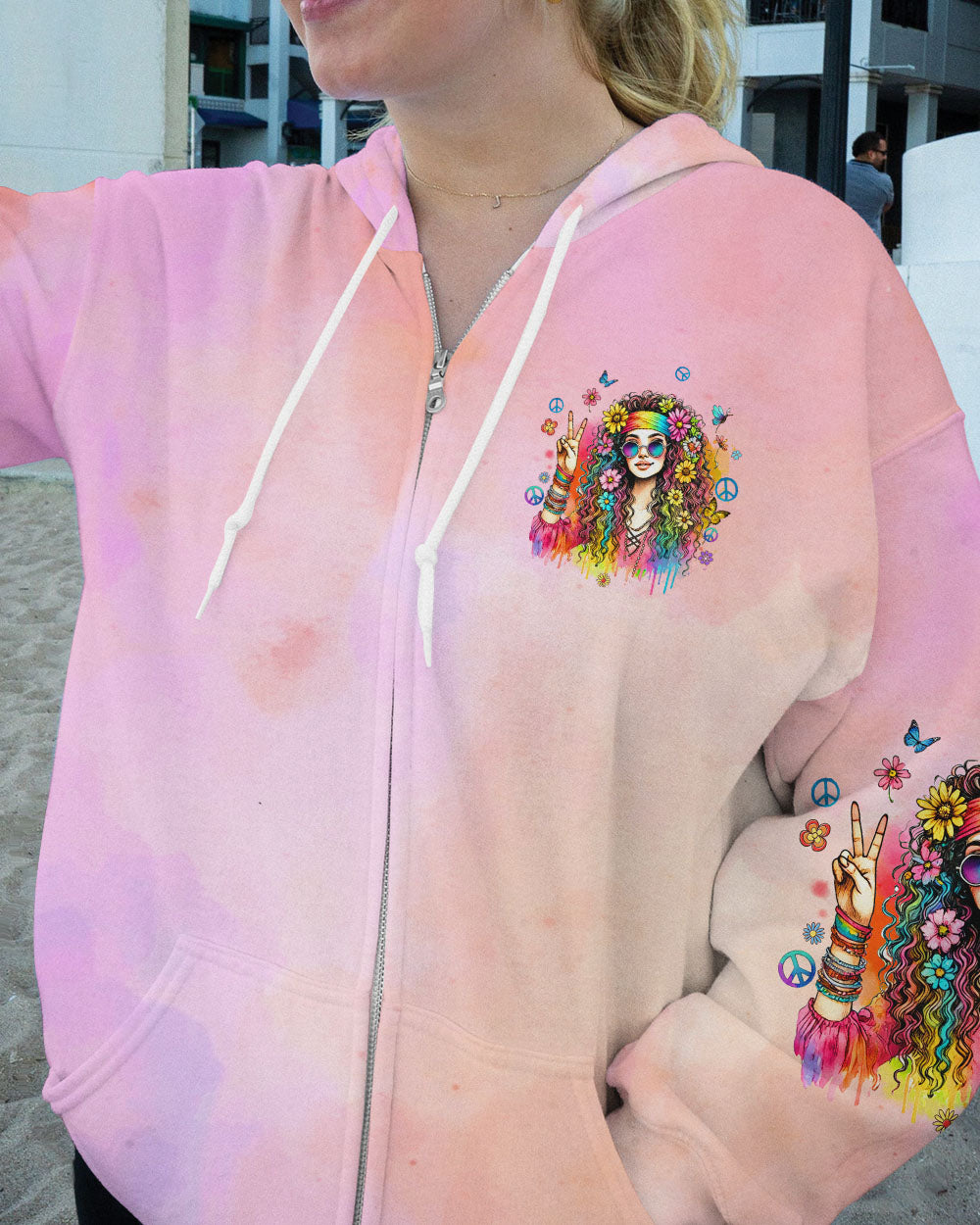 SHE IS A WILD CHILD ALL OVER PRINT - TYQY1408244