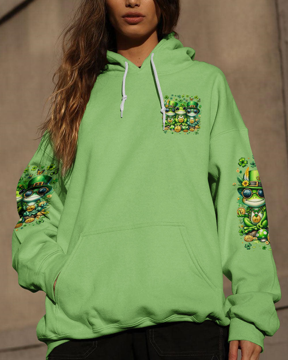 FRIENDS ARE LIKE FOUR-LEAF CLOVERS PATRICK'S DAY ALL OVER PRINT - TYQY1501242