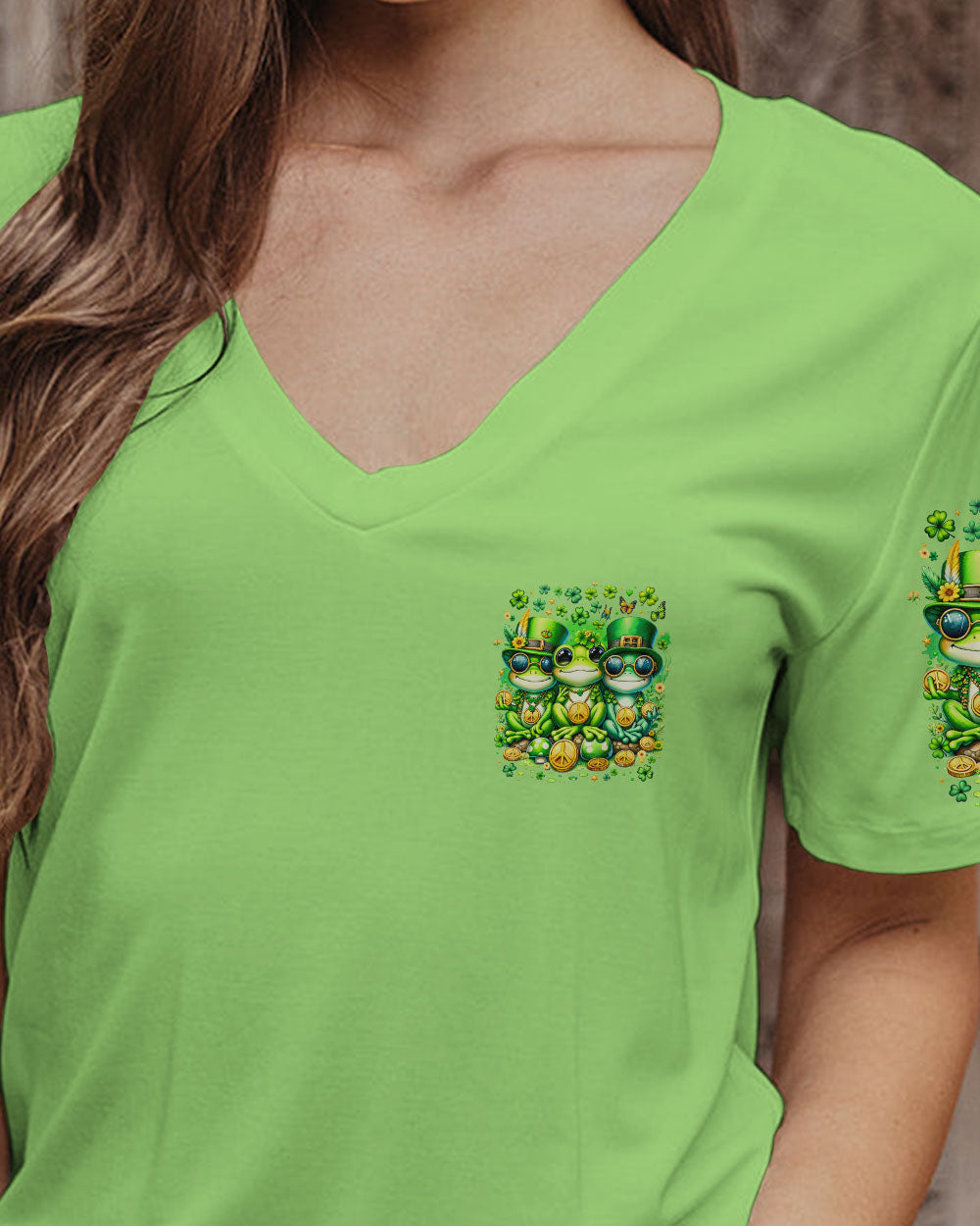 FRIENDS ARE LIKE FOUR-LEAF CLOVERS PATRICK'S DAY ALL OVER PRINT - TYQY1501242