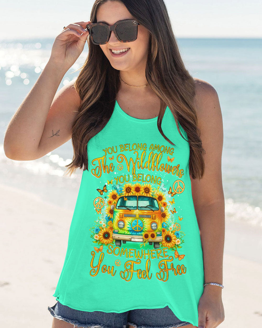 YOU BELONG AMONG THE WILDFLOWERS ALL OVER PRINT - TYQY1505242