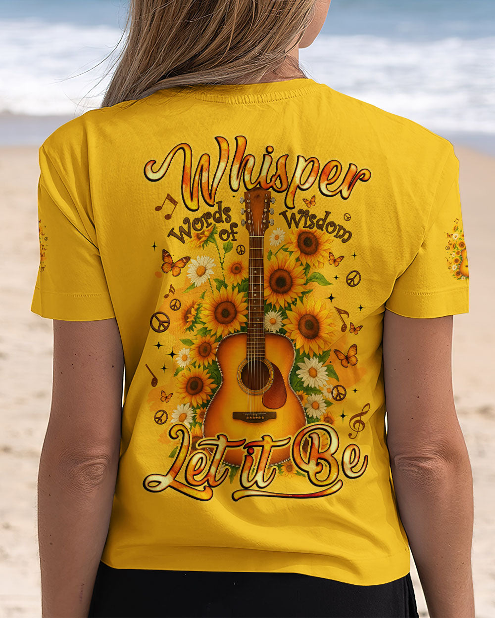 WHISPER WORDS OF WISDOM LET IT BE GUITAR ALL OVER PRINT - TYQY1509251