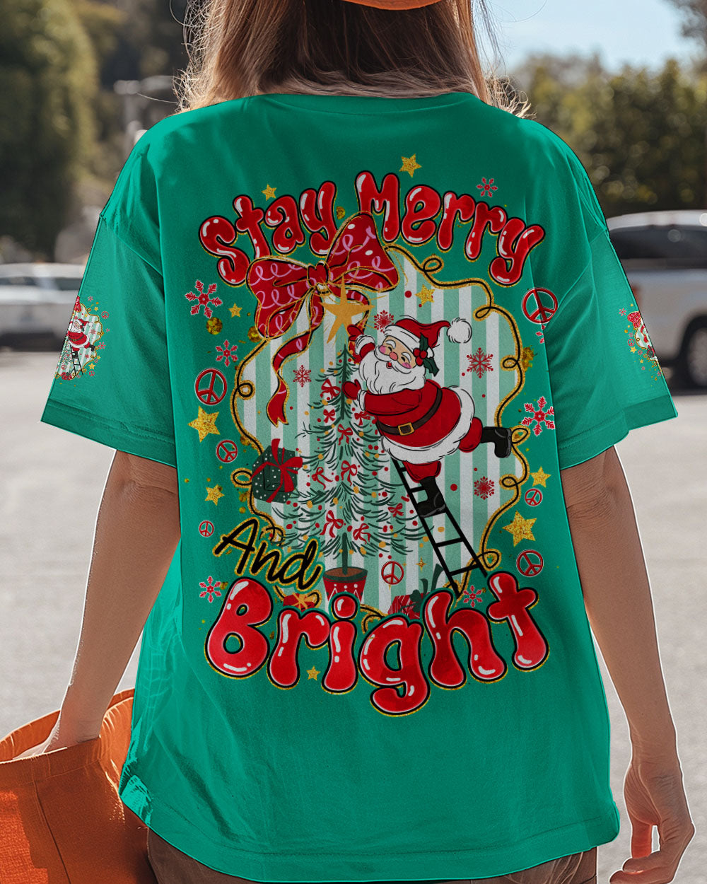 STAY MERRY AND BRIGHT CHRISTMAS ALL OVER PRINT - TYQY1511252