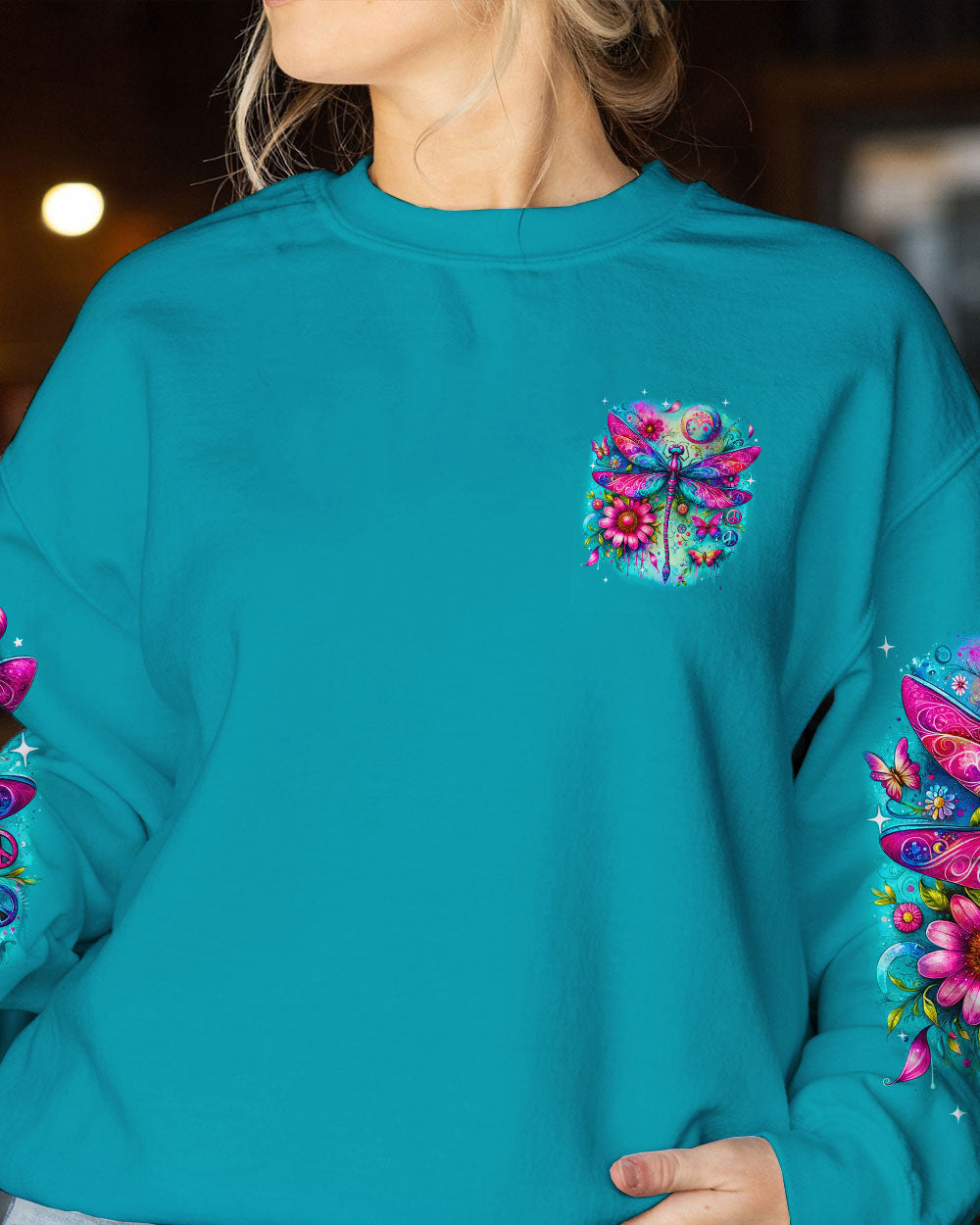 JUST BELIEVE DRAGONFLY ALL OVER PRINT - TYQY1512233