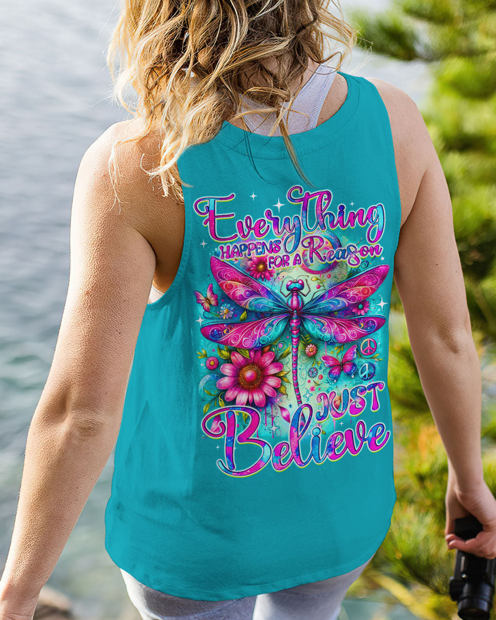 JUST BELIEVE DRAGONFLY ALL OVER PRINT - TYQY1512233