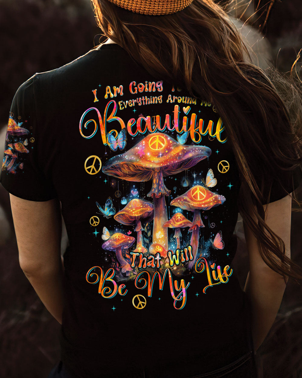 MAKE EVERYTHING AROUND ME BEAUTIFUL MUSHROOM ALL OVER PRINT - TYQY1603244