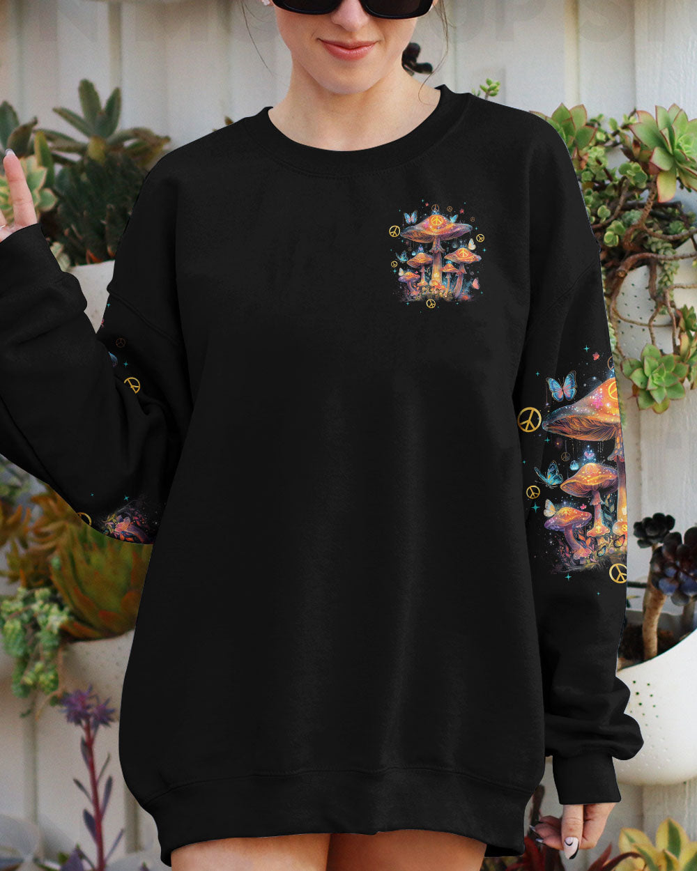 MAKE EVERYTHING AROUND ME BEAUTIFUL MUSHROOM ALL OVER PRINT - TYQY1603244