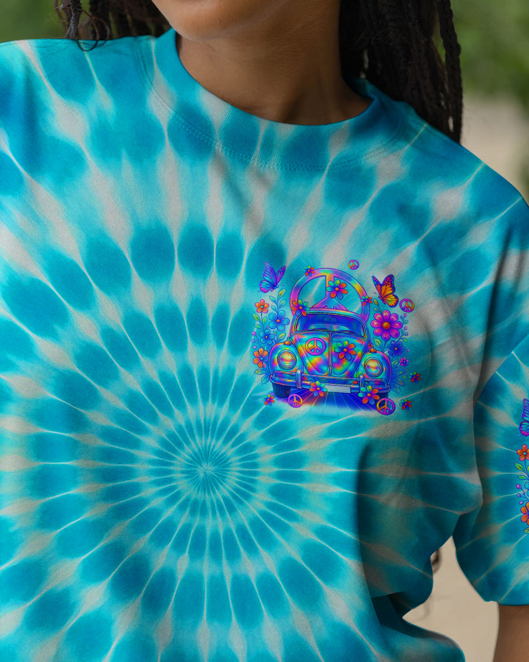 RUNNING AGAINST THE WIND TIE DYE ALL OVER PRINT - TYQY1604257