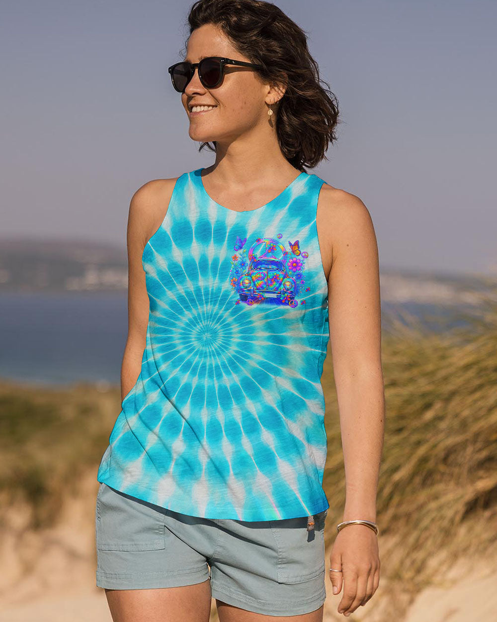 RUNNING AGAINST THE WIND TIE DYE ALL OVER PRINT - TYQY1604257