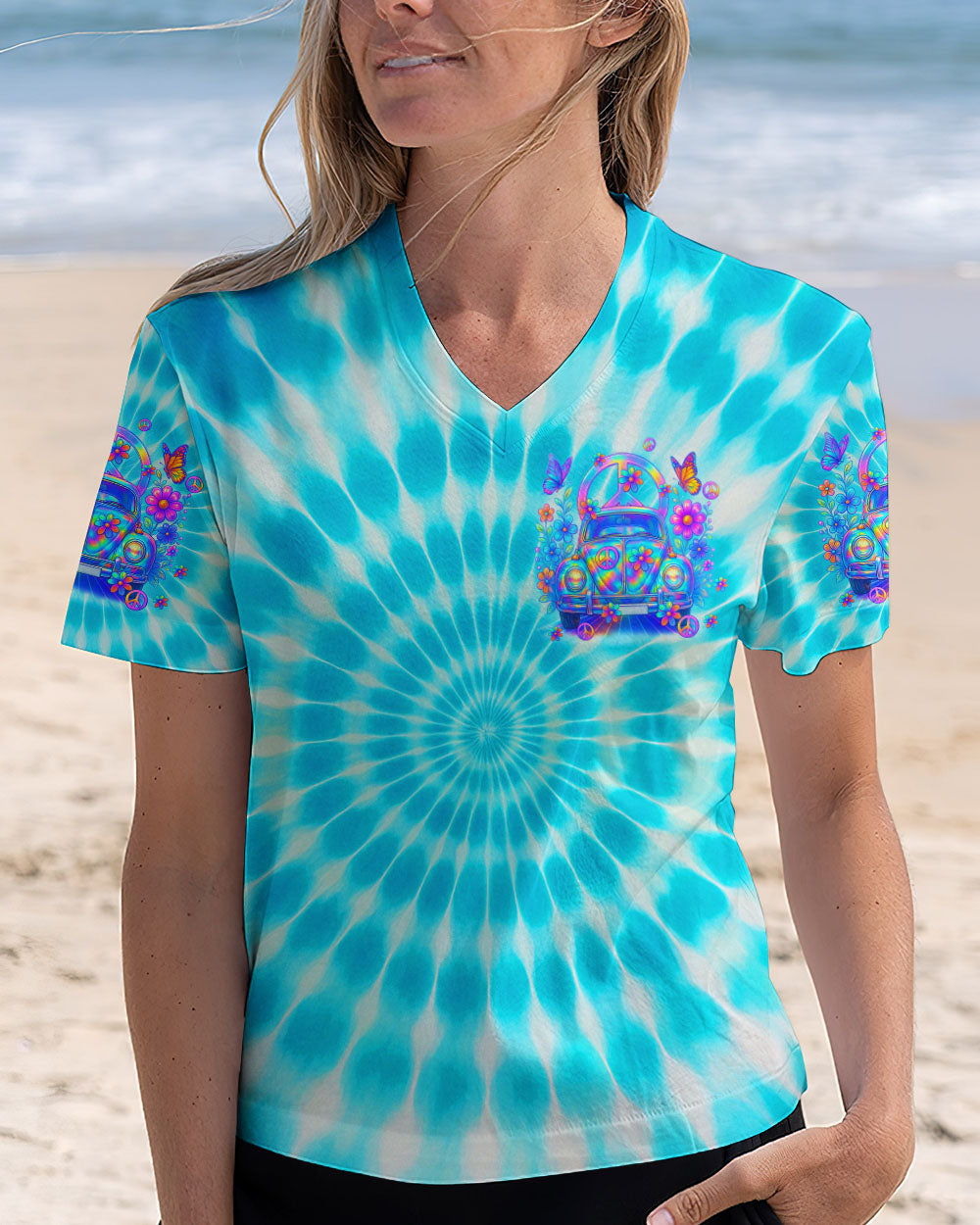 RUNNING AGAINST THE WIND TIE DYE ALL OVER PRINT - TYQY1604257