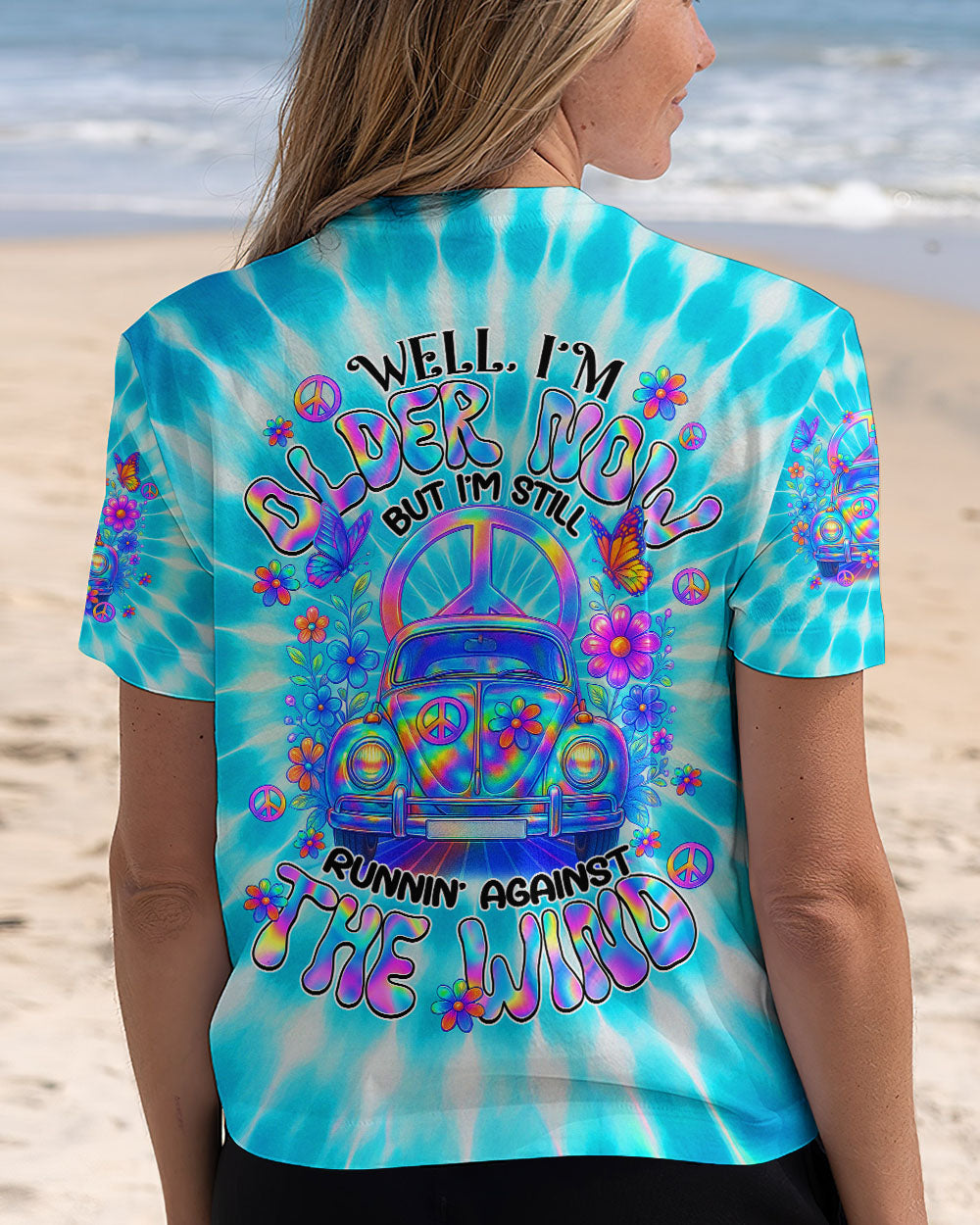 RUNNING AGAINST THE WIND TIE DYE ALL OVER PRINT - TYQY1604257